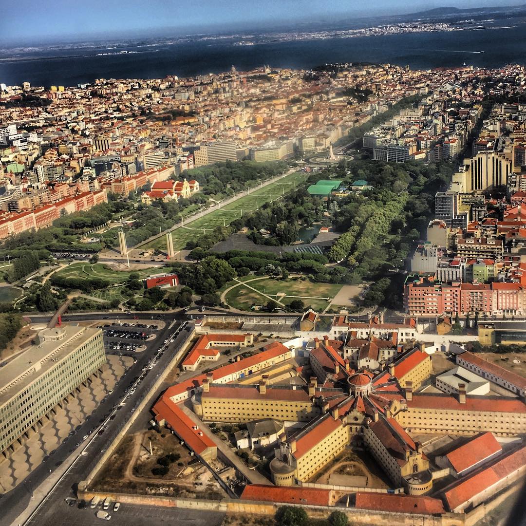 Lisboa vista do ar